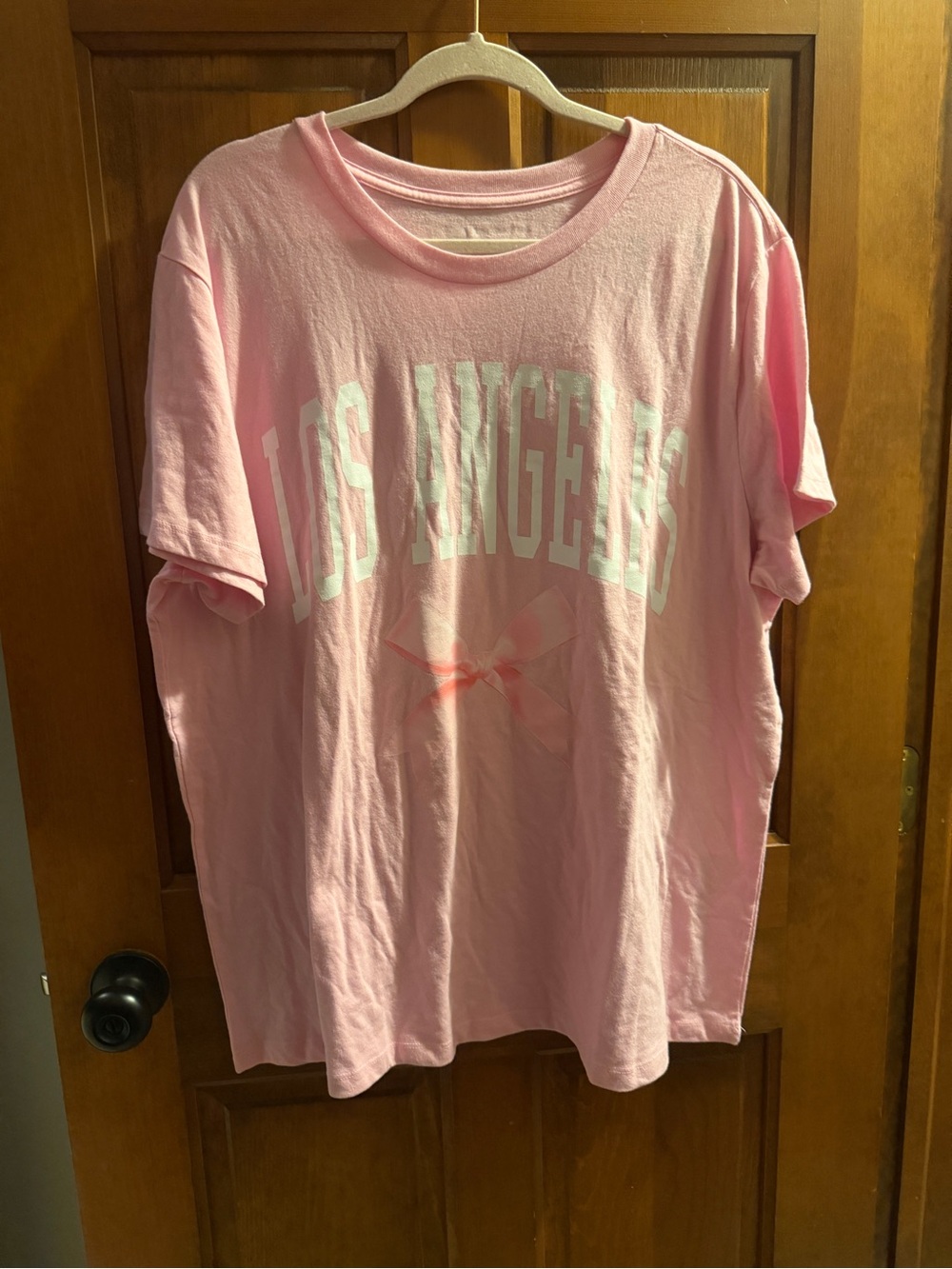 Pink 'Los Angeles' Graphic Tee